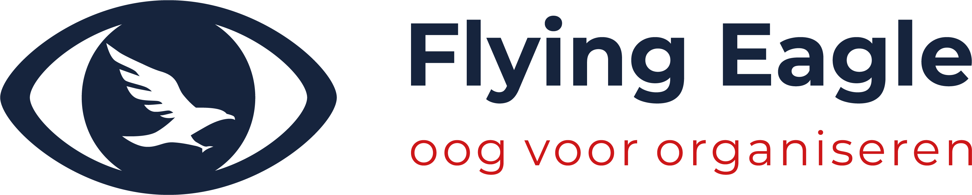 Flying Eagle organiseren logo kleur