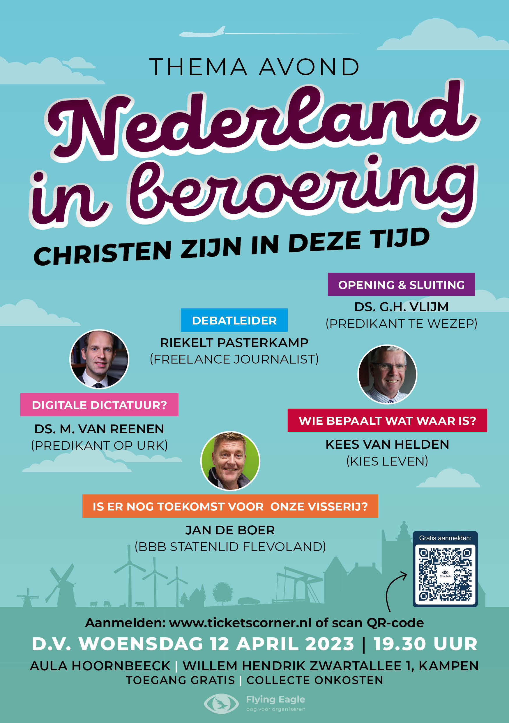 Thema avond Nederland in beroering Flying Eagle oog voor uw bedrijf