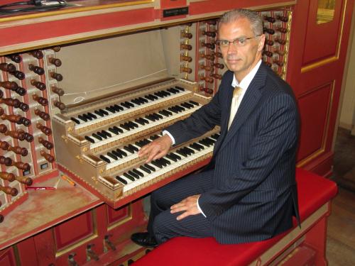 organist Arjan Breukhoven, Laurenskerk Rotterdam
